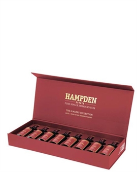 Hampden Estate Coffret 8 Marks Collection 1 year Ex. Bourbon Cask Pure Single Jamaica Rom 8x20 cl 52%